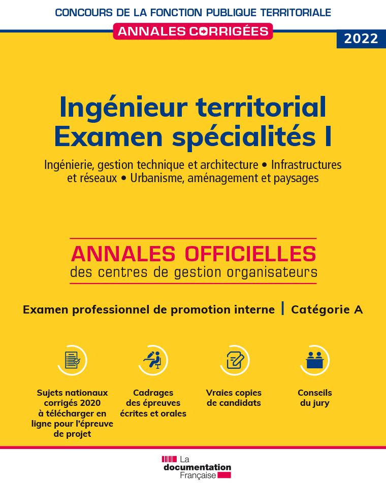 Examen ingénieur territorial