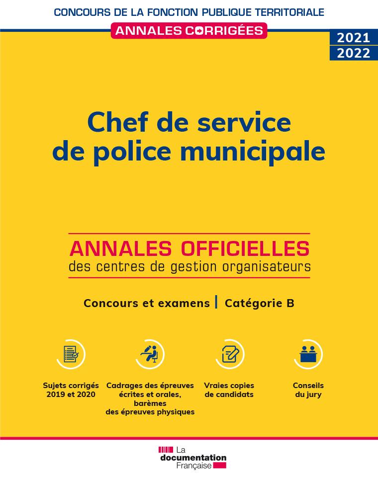 annales chef service police municipale