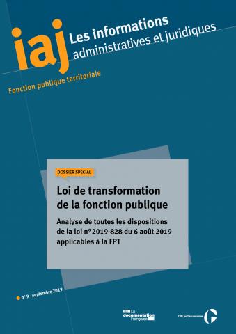 Dossier spécial loi de transformation de la fonction publique